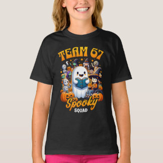 Camiseta Team 67 Spooky Squad Funny Six Seven Meme 6 7 Hall