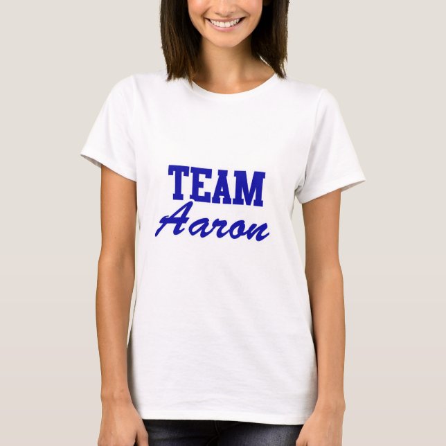 Camiseta Team Aaron (Frente)