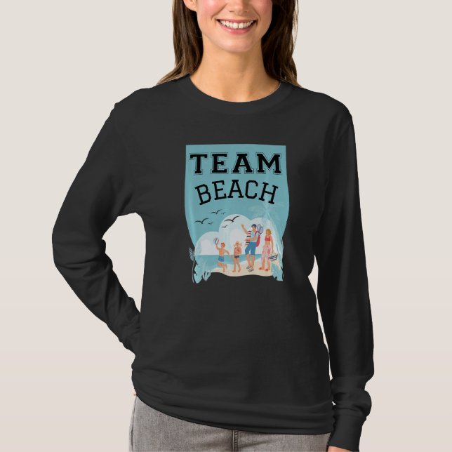 Camiseta Team Beach Family Premium (Frente)