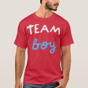 Camiseta Team Boy Gender Reveparty Family Baby