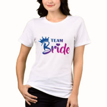 Camiseta Team Bride Distinguida por seu fantástico