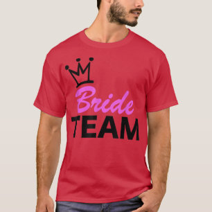 Camiseta Team Bride Stag Night , Womens Party