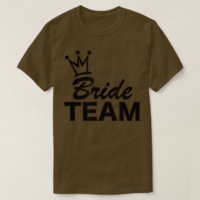 Camiseta Team Bride Stag Night , Womens  Party  (Frente do Design)