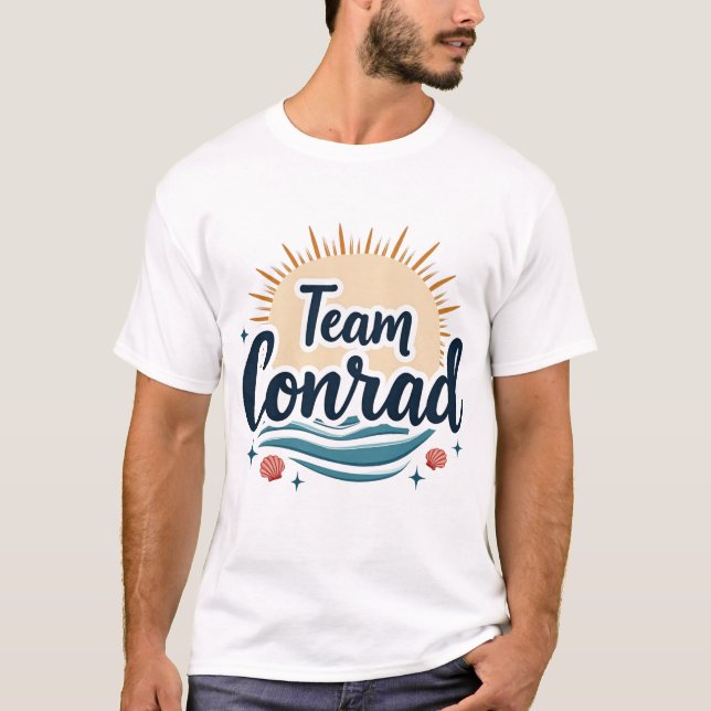 Camiseta Team Conrad T-Shirt | Homen (Frente)