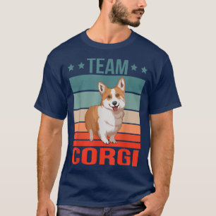 Camiseta Team Corgi Quote Dog Owner Welsh Corgi Pembroke Co
