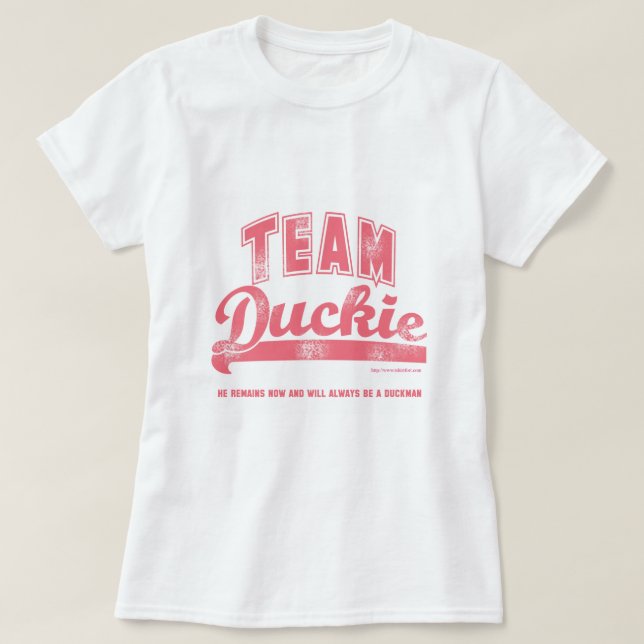 Camiseta Team Duckie (Frente do Design)