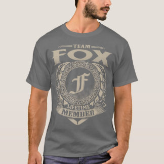 Camiseta Team FOX Lifetime Member Vintage FOX Family Premiu