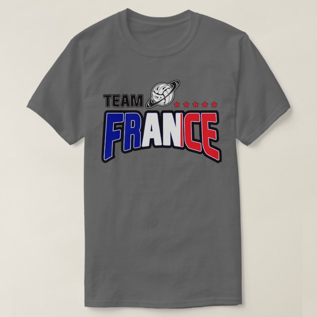 Camiseta Team France Star (Frente do Design)