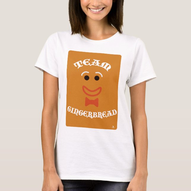 Camiseta Team Gingerbread Funny Christmas Slogan Design (Frente)