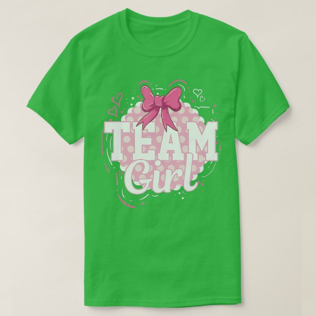 Camiseta Team Girl (Frente do Design)