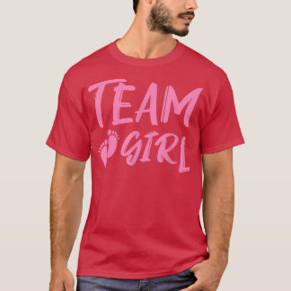 Camiseta Team Girl Gender Reveal Baby Shower