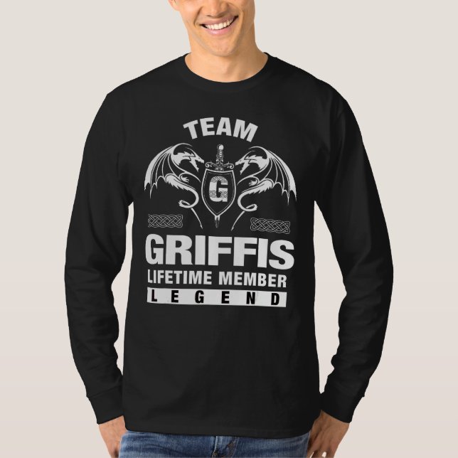 Camiseta Team Griffis Lifetime Member (Frente)