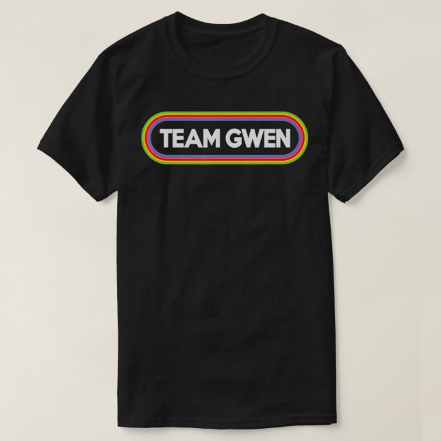 CAMISETA TEAM GWEN (Frente do Design)