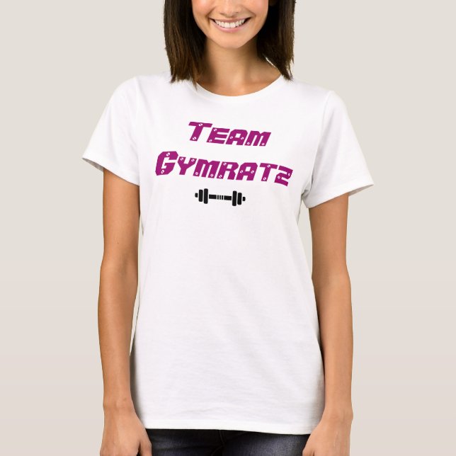 Camiseta Team Gymratz by Dieseldoris och Slavdrivarn (Frente)