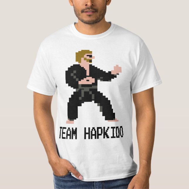 Camiseta Team Hapkido Retro-Games (Frente)