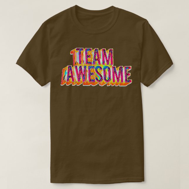 Camiseta Team Incrível (Frente do Design)