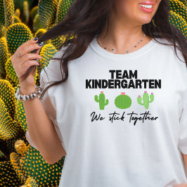Camiseta Team Kindergarten Nós Juntamos Tshirt Do Professor