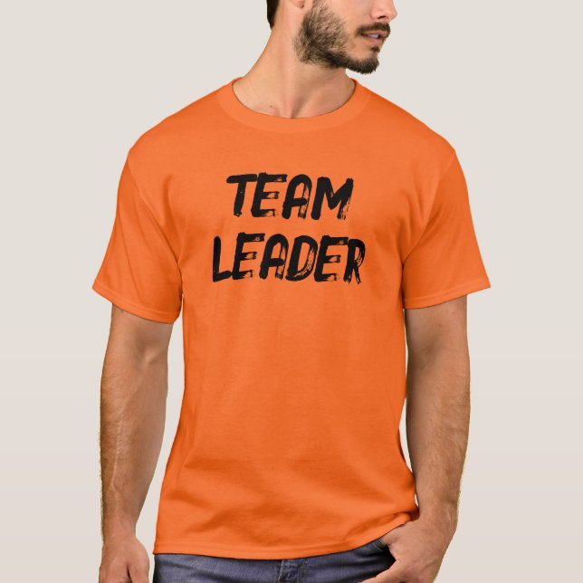 Camiseta TEAM LEADER (front AND back) (Frente)