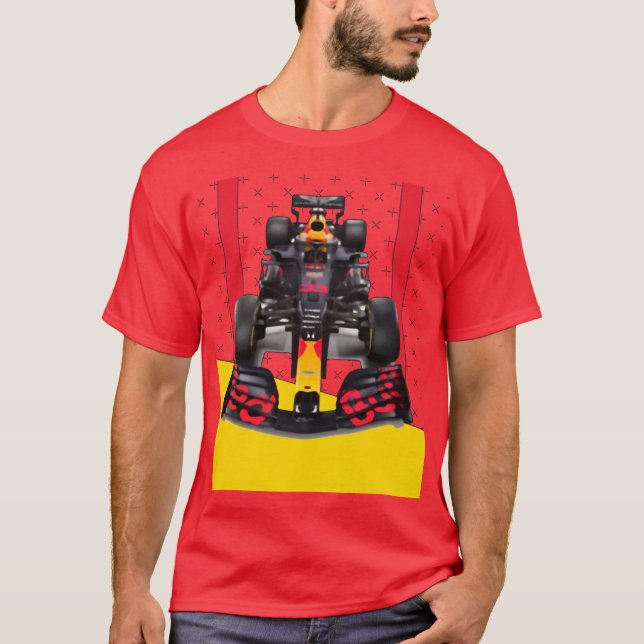 Camiseta Team Ma Verstappen Racing F1 Car Formula One frien (Frente)