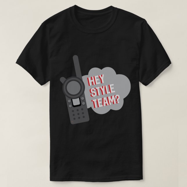 Camiseta Team Member - Hey Style Team   (Frente do Design)