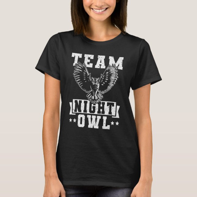 CAMISETA TEAM NIGHT OWL (Frente)