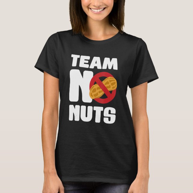 Camiseta Team No Nuts Gender Reveal Announcement 1 (Frente)