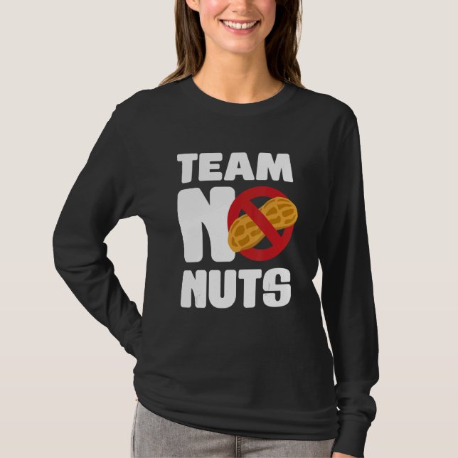 Camiseta Team No Nuts Gender Reveal Announcement 1 (Frente)