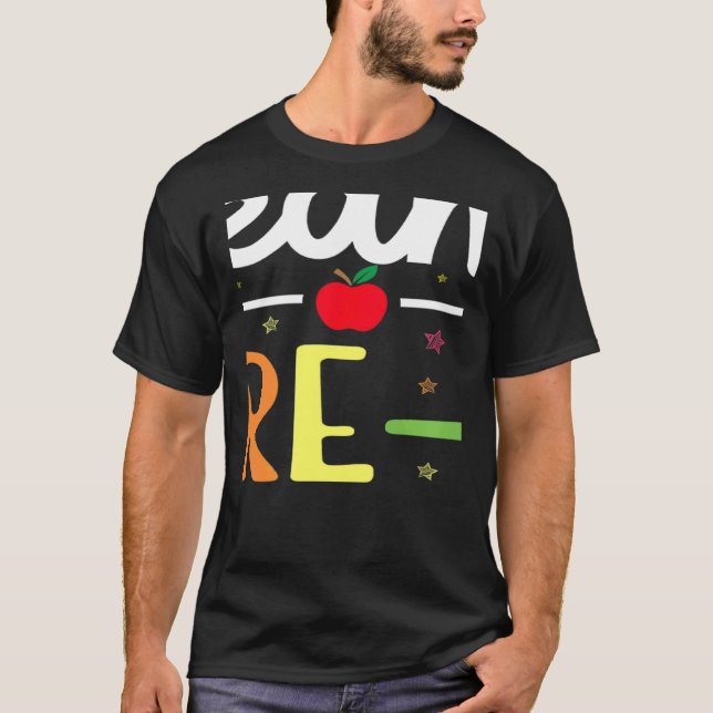 Camiseta Team Pre K Teacher Back To School 1 (Frente)