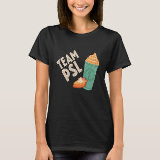 Camiseta Team Pumpkin Spice Latte Fall Autumn Family Thanks