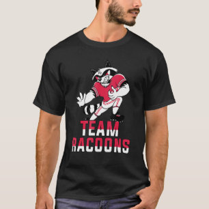 Camiseta Team Raccoons 09 Animal Sports Cute Sporty