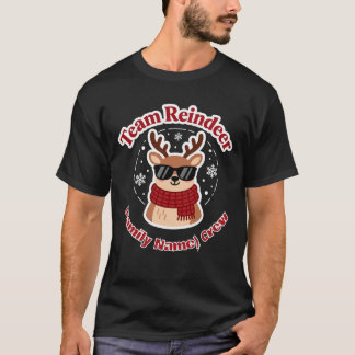 Camiseta Team Reindeer – Custom Family Christmas Matching 