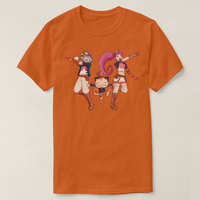 Camiseta Team Rocket 1 (Frente do Design)