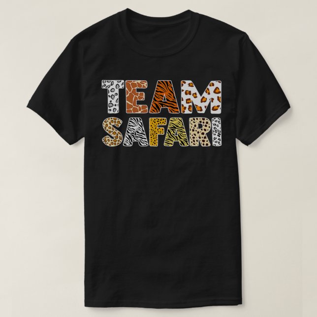 Camiseta Team Safari Safari Team Premium  (Frente do Design)