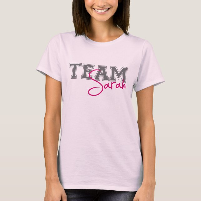 Camiseta Team Sarah (Frente)