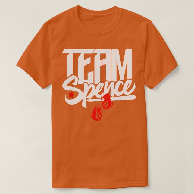 Camiseta Team Spence Boxing (Frente do Design)