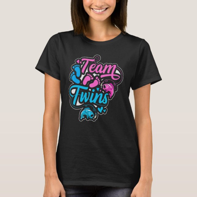 Camiseta Team Twins for a Fishing   (Frente)
