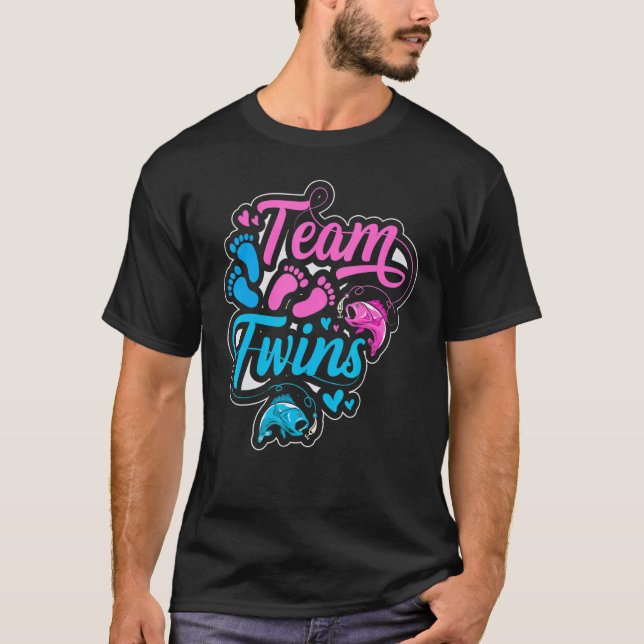 Camiseta Team Twins for a Fishing   (Frente)