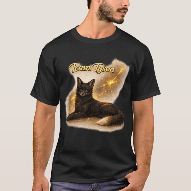 Camiseta Team Tyson the Fox T-shirt (Frente)