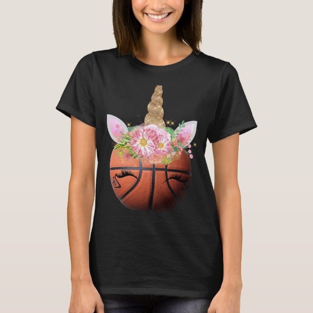 Camiseta Team Unicorn! Basketball Unicorn Merch (Frente)