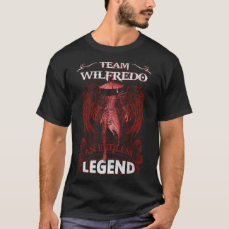 Camiseta Team WILFREDO - Uma LENDA Sem Fim