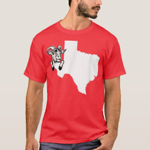 Camiseta Tean Goat Rancher Goat Farmer Outline for Goa