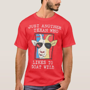 Camiseta Tean Goat Rancher Goat Wild Teas Goat Farmer Goat