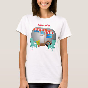 Camiseta Teardrop Caravan Camper Thunder_Cove