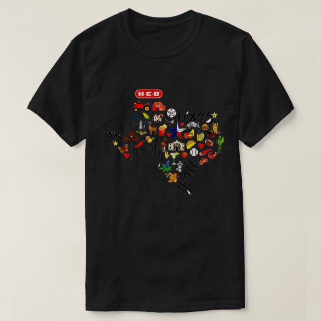 Camiseta Teas Map Orud Teas Tean Cactus Lover Teas Hometow (Frente do Design)