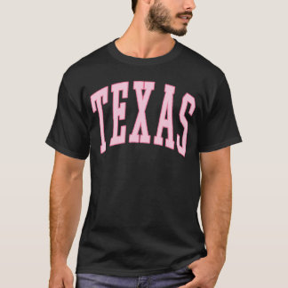 Camiseta Teas Vintage Preppy Varsity Pink Sports vintage