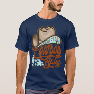 Camiseta Teas Western I wanna be A Cowgirl Baby Rodeo Cowbo