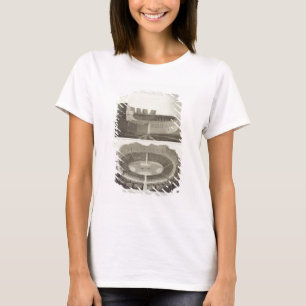Camiseta Teatro antigo, agora uma plaza de Toros, e uma