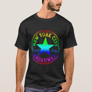 Camiseta Teatro da Broadway da Cidade de Nova York Nyc Esta