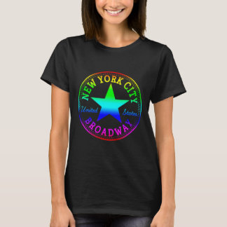 Camiseta Teatro da Broadway na Cidade de Nova York Nyc Esta