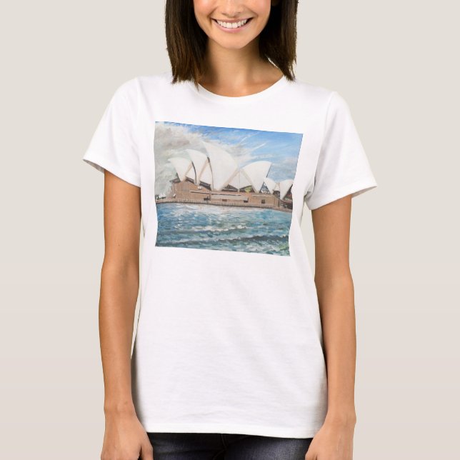 Camiseta Teatro da ópera de Sydney (Frente)